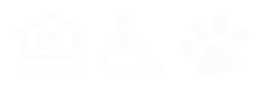 Equal Housing Opportunity, accessibility, and pet-friendly